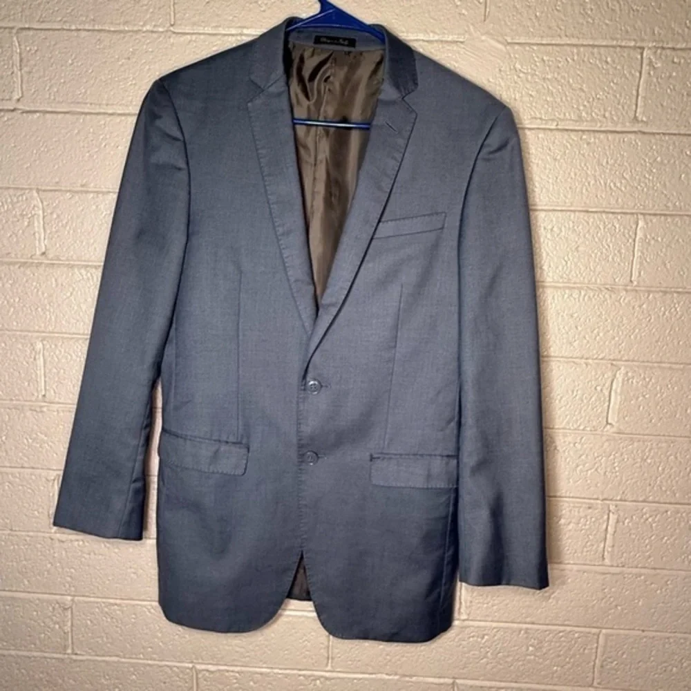 Design in Italy Elegant Gray Men's Blazer